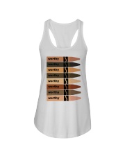 Worthy Crayons Ladies Flowy Tank tile