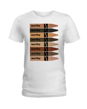 Worthy Crayons Ladies T-Shirt tile