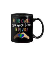 Be The Change You Wish To See In The World Mug tile