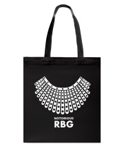 Notorious RBG Collar Tote Bag tile