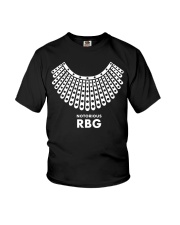 Notorious RBG Collar Youth T-Shirt tile