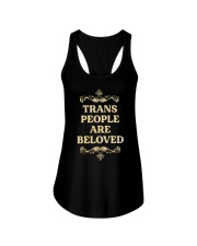 Trans People Are Be Loved Ladies Flowy Tank tile