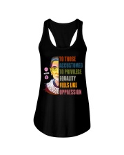 RBG To Those Accustomed To Privilege Ladies Flowy Tank tile