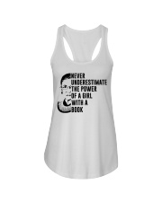 RBG Never Underestimate The Power Of A Girl Ladies Flowy Tank tile