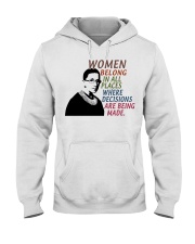 RBG Women Belong In All Places Hooded Sweatshirt tile