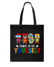 Dare To Be Yourself Tote Bag tile