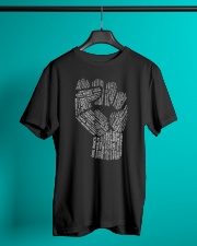 Civil Rights Equality Freedom Justice Fist Classic T-Shirt lifestyle-mens-crewneck-front-3