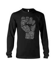 Civil Rights Equality Freedom Justice Fist Long Sleeve Tee tile