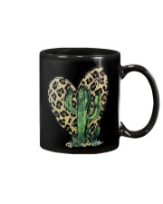 Cactus Leopard Heart Mug tile
