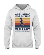 Assuming I'm Just An Old Lady - Tennis Hooded Sweatshirt tile
