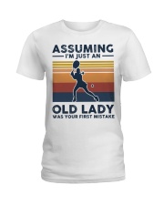 Assuming I'm Just An Old Lady - Tennis Ladies T-Shirt tile