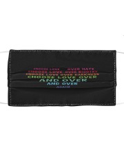 Choose Love Over Hate Mask tile