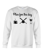 Plan For The Day - Softball Crewneck Sweatshirt tile