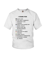 I Stand For All People Youth T-Shirt tile