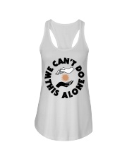 We Can't Do This Alone Ladies Flowy Tank tile
