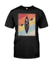 Retro Kayak Premium Fit Mens Tee tile
