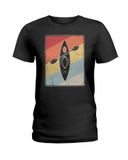 Retro Kayak Ladies T-Shirt tile