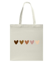 Hearts Skin Tote Bag tile