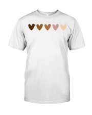 Hearts Skin Classic T-Shirt front