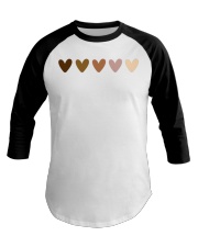 Hearts Skin Baseball Tee tile