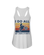 Motocross - I Do All My Own Stunts Ladies Flowy Tank tile