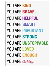 You Are Kind Personalized 11x17 Poster front