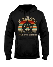 Up With Trees - Down With Capitalism Hooded Sweatshirt tile