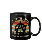 Up With Trees - Down With Capitalism Mug tile