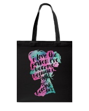 I Love The Person I've Become Tote Bag tile
