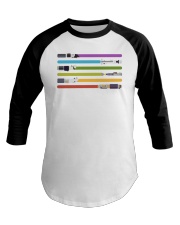 LGBT Lightsaber Baseball Tee tile