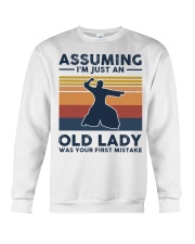 Assuming I'm Just An Old Lady - Aikido Retro Crewneck Sweatshirt tile