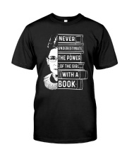 RBG - Never Underestimate The Power Of The Girl Premium Fit Mens Tee tile