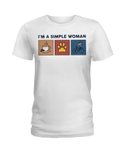 I'm A Simple Woman Retro Ladies T-Shirt tile