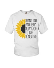 Stand Tall And Keep Your Face To The Sunshine Youth T-Shirt tile
