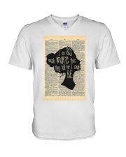 I Am So Much More Than They Told Me I Could Be V-Neck T-Shirt tile