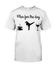 Plan For The Day - Karate Classic T-Shirt tile
