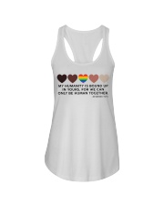 My Humanity Is Bound Up In Yours Ladies Flowy Tank tile