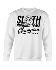 Sloth Running Team Champion Crewneck Sweatshirt tile