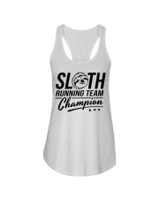 Sloth Running Team Champion Ladies Flowy Tank tile