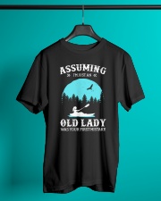 Assuming I'm Just An Old Lady - Kayaking Classic T-Shirt lifestyle-mens-crewneck-front-3