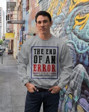 The End Of An Error Crewneck Sweatshirt lifestyle-unisex-sweatshirt-front-2