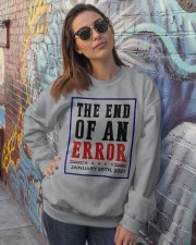 The End Of An Error Crewneck Sweatshirt lifestyle-unisex-sweatshirt-front-3