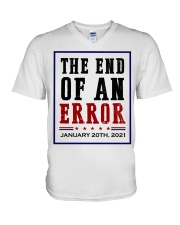 The End Of An Error V-Neck T-Shirt tile