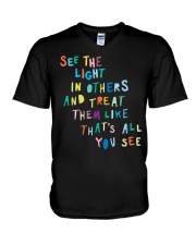 See The Light In Others V-Neck T-Shirt tile