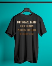 Birthplace: Earth Classic T-Shirt lifestyle-mens-crewneck-front-3