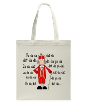 Hamilton King George Chorus Cartoon Tote Bag tile