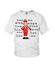 Hamilton King George Chorus Cartoon Youth T-Shirt tile
