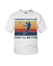 Underestimate Me That'll Be Fun - Cricket Youth T-Shirt tile