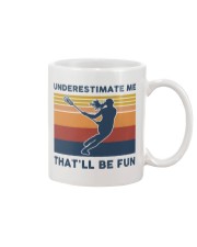 Underestimate Me That'll Be Fun - Cricket Mug tile