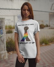 When Your Arm Is Tired I Will Lift It Up Classic T-Shirt apparel-classic-tshirt-lifestyle-18
